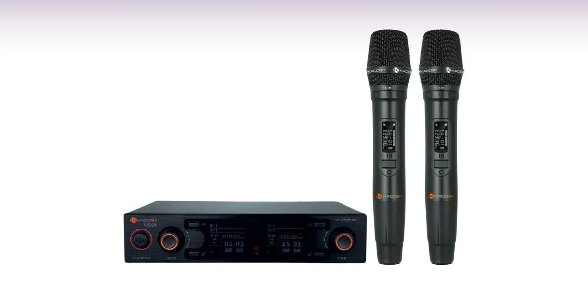 Microfone Kadosh k502m é bom