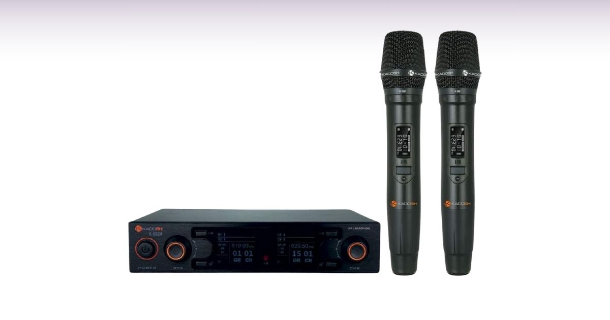 Microfone Kadosh k502m é bom