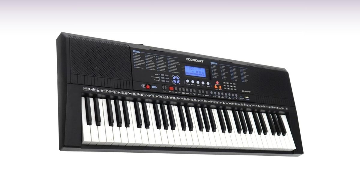 Teclado Concert C300 é bom